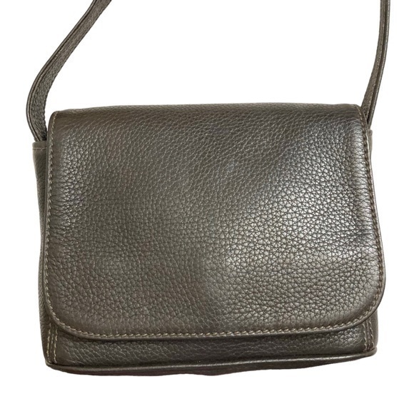 Coach 4929 Vintage Sonoma Brown Pebbled Leather Shoulder Bag Purse